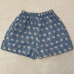 Vintage Girls Bunny Rabbit Shorts Handmade Cotton Size 4